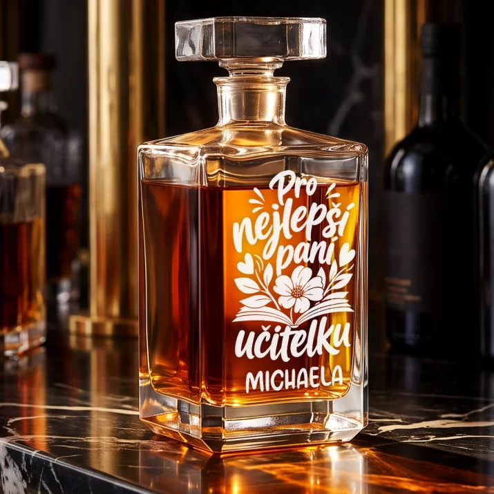 Personalizovaná Karafa Na Whisky Pro Paní Učitelku Ze Školky Dárek Pro Ženu: Pro Nejlepší Paní Personalizovaná Karafa Na Whisky Pro Paní Učitelku Ze Školky Dárek Pro Ženu: Pro Nejlepší Paní