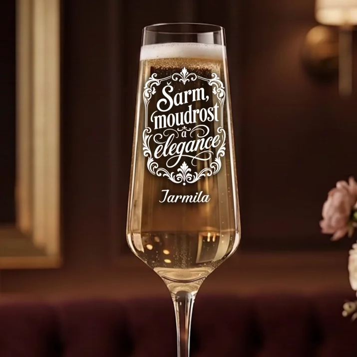 Sklenice Na Šampaňské Pro 60Letou Ženu Dárek K 60 Narozeninám Pro Ženu: Šarm, Moudrost A Elegance