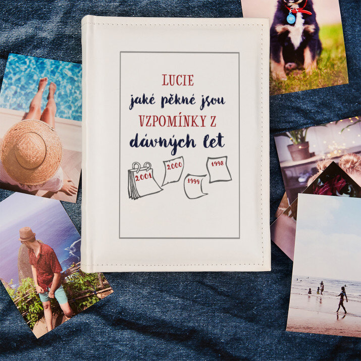 Vzpomínky z dávných let - Personalizované fotoalbum