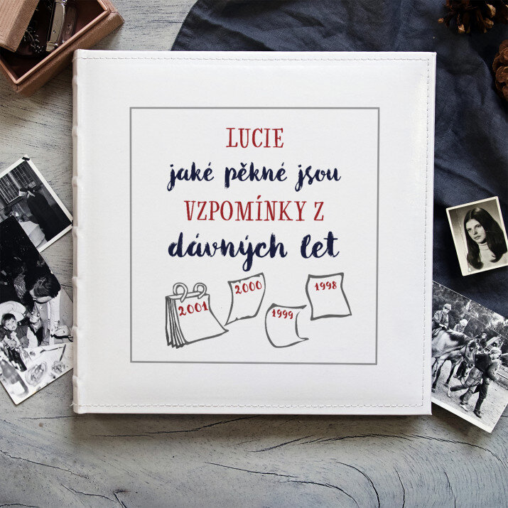 Vzpomínky z dávných let - Personalizované fotoalbum