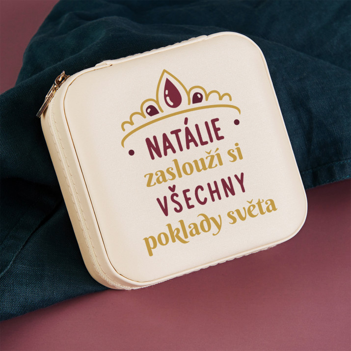 Všechny poklady světa - Cestovní šperkovnice