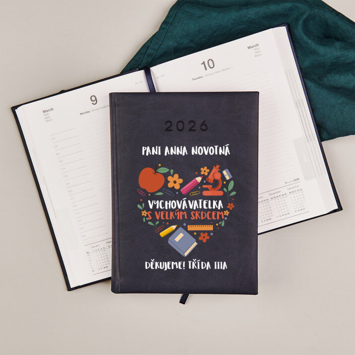 Vychovávatelka s velkým srdcem - Kalendář