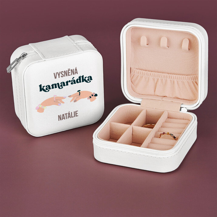Vysněná kamarádka - Cestovní šperkovnice Vysněná kamarádka - Cestovní šperkovnice