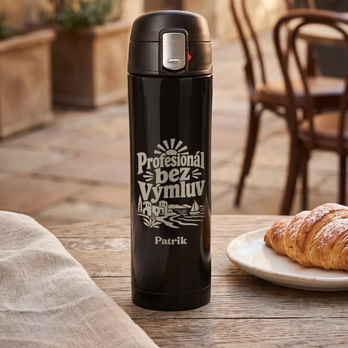 Termohrnek 440ml Pro Byznysmena Dárek Pro Muže: Profesionál Bez Výmluv