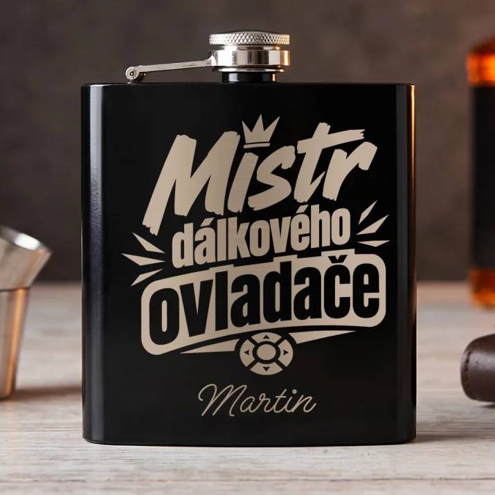 Placatka S Gravírováním Pro Manžela Dárek K Výročí Svatby Pro Muže: Mistr Dálkového Ovladače Placatka S Gravírováním Pro Manžela Dárek K Výročí Svatby Pro Muže: Mistr Dálkového Ovladače