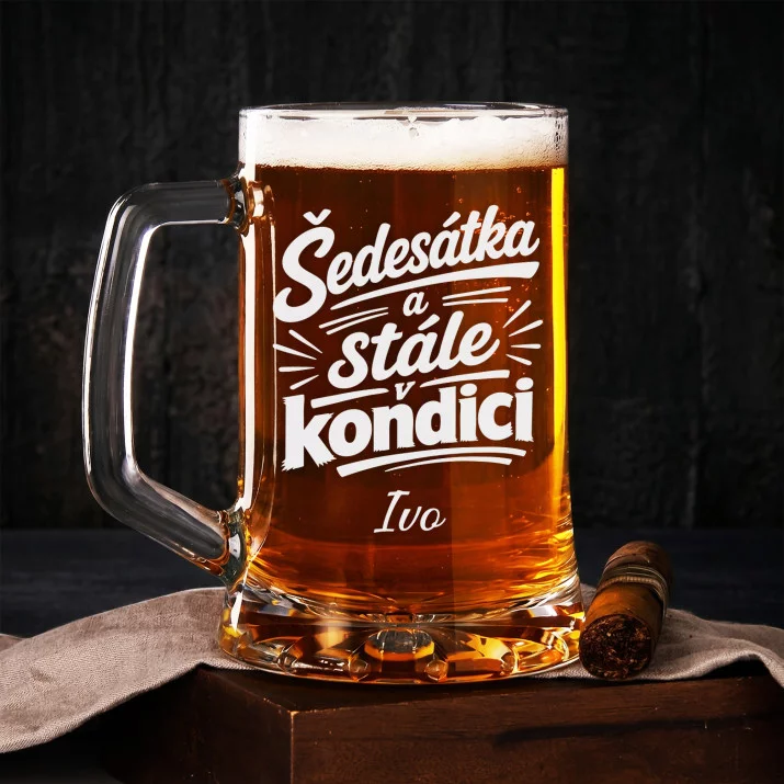 Půllitr Na Pivo K 60 Dárek K 60 Narozeninám Pro Muže: Šedesátkový Humor Půllitr Na Pivo K 60 Dárek K 60 Narozeninám Pro Muže: Šedesátkový Humor