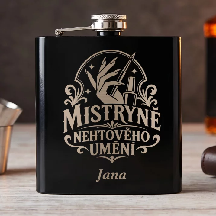 Placatka S Gravírováním Pro Nehtovou Stylistku Dárek Pro Ženu: Mistryně Nehtového Umění