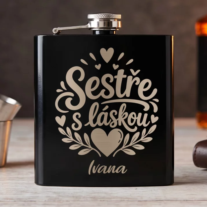 Placatka S Gravírováním Pro Sestru Dárek Pro Ženu: Sestře S Láskou