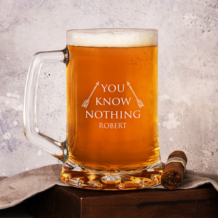 You Know Nothing - Krýgl s gravírováním