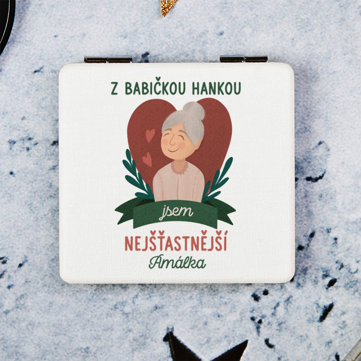 S babičkou - Zrcátko do kabelky