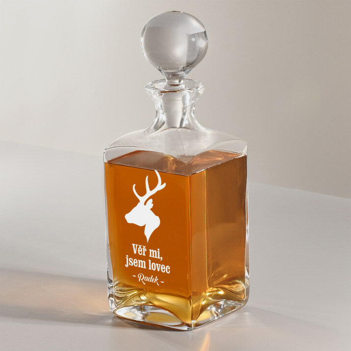 Věř mi - Karafa na whisky 1l