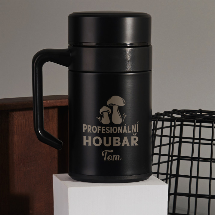 Profesionální houbař - Termohrnek s uchem