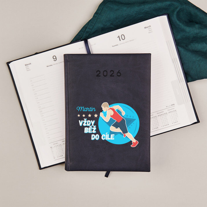 Vždy běž do cíle - Kalendář