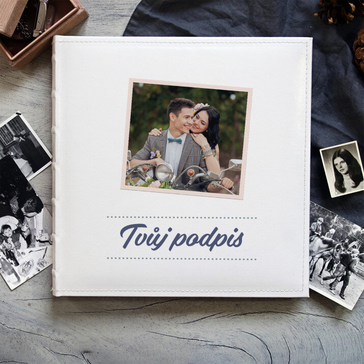Fotografie + podpis - Personalizované fotoalbum Fotografie + podpis - Personalizované fotoalbum