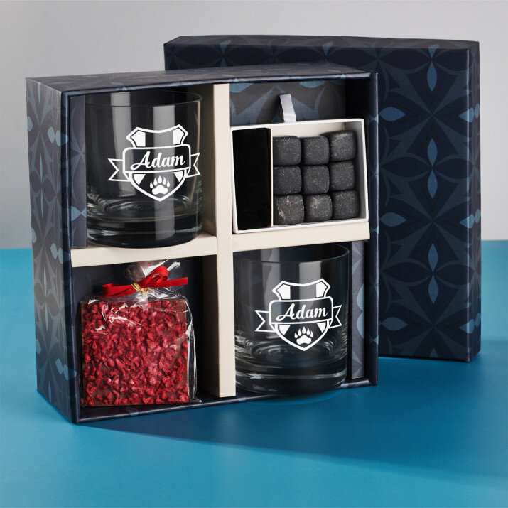 Dárková sada se sklenicemi na whisky - Pro lovce