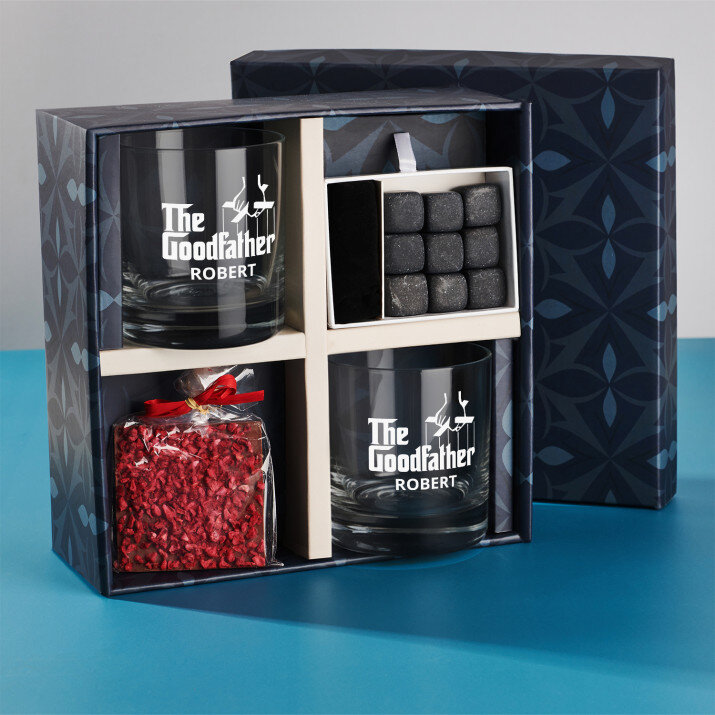 Dárková sada se sklenicemi na whisky - pro tatínka