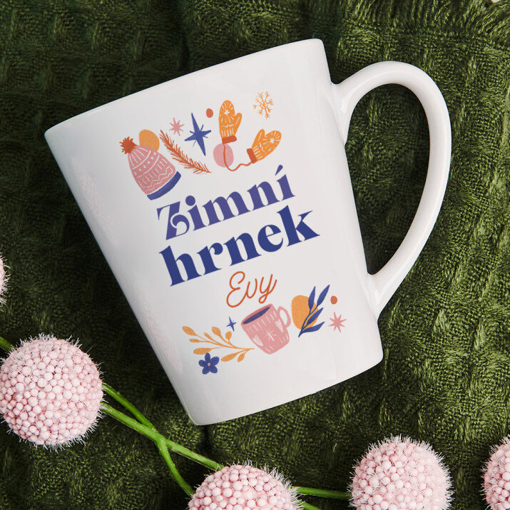 Zimní hrnek - Hrnek s potiskem