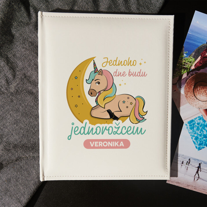 Budu jednorožcem - Personalizované fotoalbum