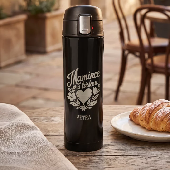 Termohrnek 440ml Pro Maminku Ke Dni Matek Dárek Pro Maminku Ženu: Mamince S Láskou