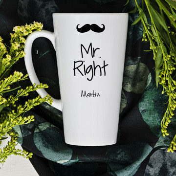 Mr. Right - Hrnek s potiskem