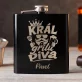 Placatka S Gravírováním Na Vánoce Dárek Pro Muže: Král Grilu A Piva