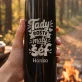 Termoska S Gravírováním Pro Těhotnou Budoucí Maminku Dárek Ke Dni Matek Pro Ženu: Tady Roste Malý Šéf