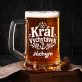 Půllitr Na Pivo Pro Milovníka Gadgetů Dárek Pro Muže: Středomořské Retro Štítky Půllitr Na Pivo Pro Milovníka Gadgetů Dárek Pro Muže: Středomořské Retro Štítky