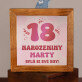 18. narozeniny - Dřevěné prasátko