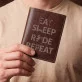 Eat, sleep, ride - Kožená peněženka