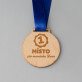 1 místo - Dřevěná medaile