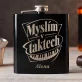 Placatka S Gravírováním Pro Pianistku Dárek Pro Ženu: Myslím V Taktech Placatka S Gravírováním Pro Pianistku Dárek Pro Ženu: Myslím V Taktech