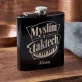 Placatka S Gravírováním Pro Pianistku Dárek Pro Ženu: Myslím V Taktech Placatka S Gravírováním Pro Pianistku Dárek Pro Ženu: Myslím V Taktech