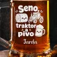 Půllitr Na Pivo Pro Farmáře Dárek Pro Muže: Farmářský Humor