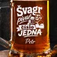 Půllitr Na Pivo Pro Švagra Dárek Pro Muže: Pivní Pocta Švagrovi