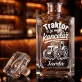 Karafa Na Vodku S Gravírováním Pro Farmáře Dárek Pro Muže: Traktor Je Moje Kancelář