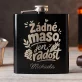 Placatka S Gravírováním Pro Veganku Dárek Pro Ženu: Žádné Maso, Jen Radost