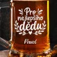 Půllitr Na Pivo Ke Dni Dědečků Dárek Pro Dědečka Muže: Veselý Chibi Děda Půllitr Na Pivo Ke Dni Dědečků Dárek Pro Dědečka Muže: Veselý Chibi Děda
