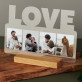 4 fotografie love - Tisk na akrylovém skle LOVE