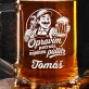 Půllitr Na Pivo Pro Instalatéra Dárek Pro Muže: Maskot Instalatéra Půllitr Na Pivo Pro Instalatéra Dárek Pro Muže: Maskot Instalatéra
