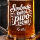 Půllitr Na Pivo Na Rozlučku Se Svobodou Pro Nevěstu Dárek Pro Ženu: Svoboda A Pivo Půllitr Na Pivo Na Rozlučku Se Svobodou Pro Nevěstu Dárek Pro Ženu: Svoboda A Pivo