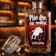 Personalizovaná Karafa Na Whisky Pro Důchodkyni Dárek K Odchodu Do Důchodu Pro Ženu: Plán Dne: Nic Nedělat