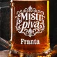 Půllitr Na Pivo K Narozeninám Dárek Pro Muže: Barokní Pivní Erb Půllitr Na Pivo K Narozeninám Dárek Pro Muže: Barokní Pivní Erb