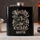 Placatka S Gravírováním Pro Cestovatele Dárek Pro Muže: Navždy Na Cestě Placatka S Gravírováním Pro Cestovatele Dárek Pro Muže: Navždy Na Cestě