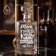 Karafa Na Vodku S Gravírováním Pro Milovníka Knih Dárek Pro Muže: Mám Raději Knihy Než Lidi