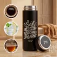 Termohrnek LED Pro Vedoucího Práce Dárek Pro Muže: Šéf, Který Všechno