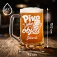 Půllitr Na Pivo K Valentýnu Dárek K Výročí Pro Muže: Pivní Romantika