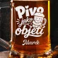 Půllitr Na Pivo K Valentýnu Dárek K Výročí Pro Muže: Pivní Romantika