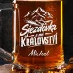 Půllitr Na Pivo Pro Lyžaře Dárek Pro Muže: Království Svahů Půllitr Na Pivo Pro Lyžaře Dárek Pro Muže: Království Svahů