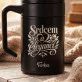 Termohrnek S Uchem 400 Ml Na Svátek Svatého Ondřeje Dárek Pro Ženu: Srdcem A Elegancí