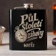 Placatka S Gravírováním K Padesátinám Dárek Pro 50Letého Muže : Půl Století Zábavy